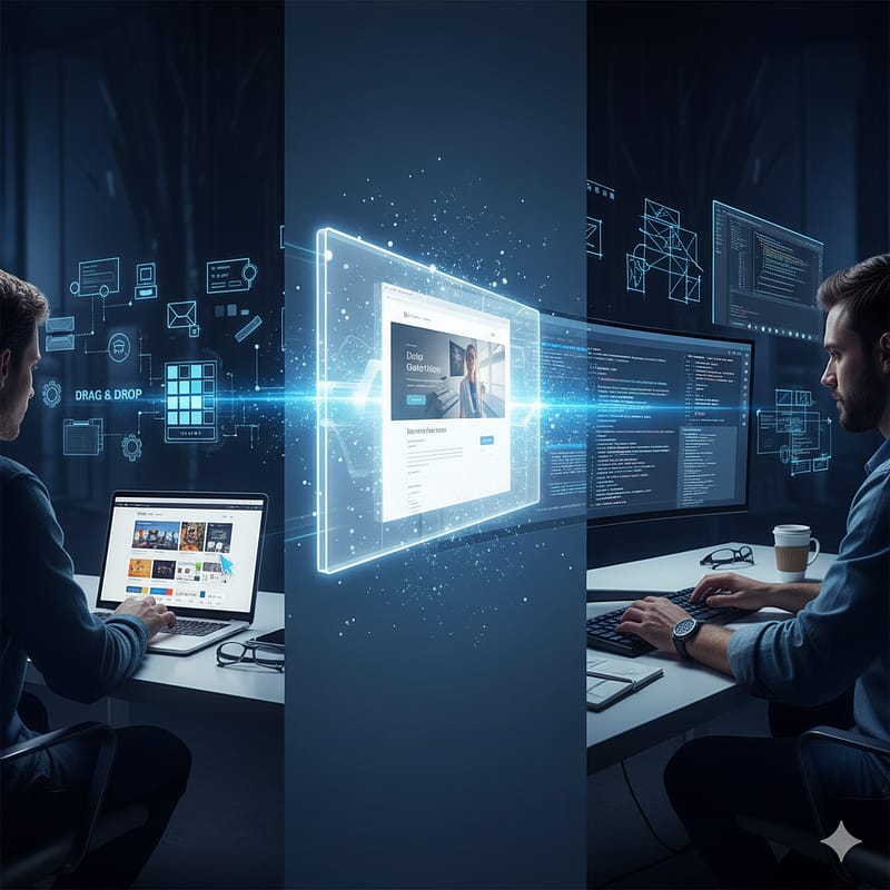 custom-vs-template-website-design